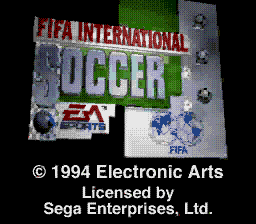 Заставка игры FIFA International Soccer